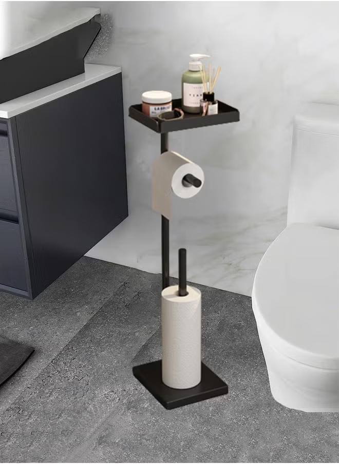 Floor-standing tissue holder