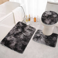 3 Piece Bathroom Rug Set Bath Rug