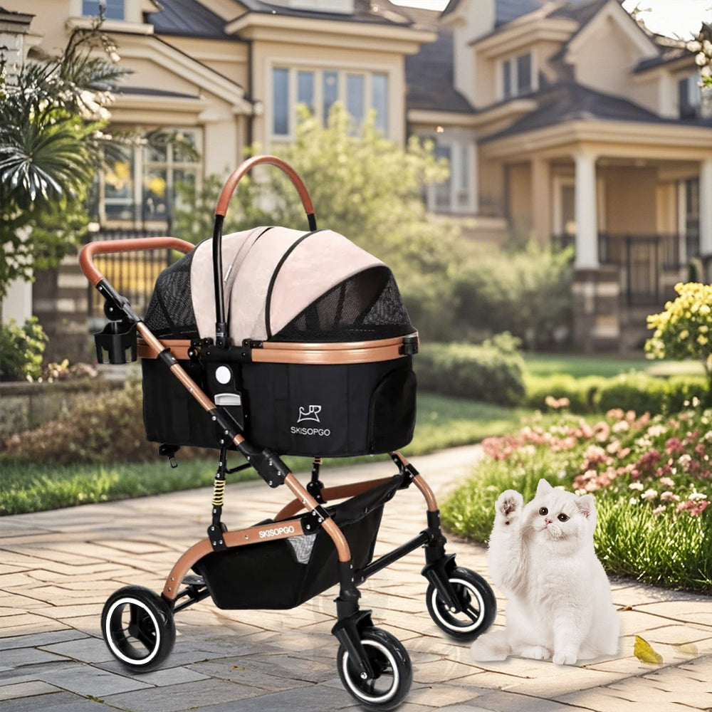 3in1 Foldable Pet Stroller