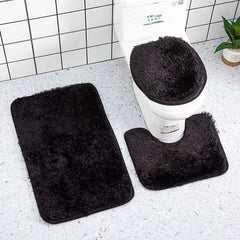 3 Piece Bathroom Rug Set Bath Rug