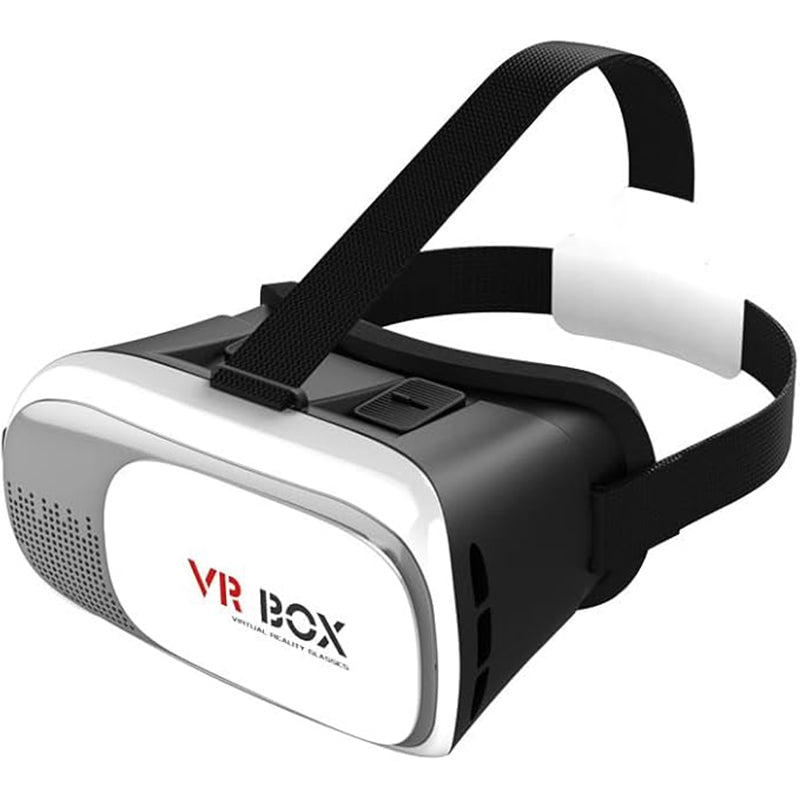 VR Headset with Goggles and Eye Protection, Adjustable Pupil & Object Distance, Compatible with iOS and Android