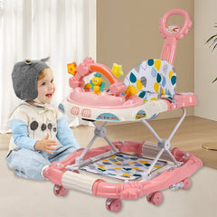 4-in-1 Foldable Baby Walke