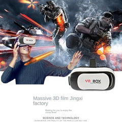 VR Headset with Goggles and Eye Protection, Adjustable Pupil & Object Distance, Compatible with iOS and Android