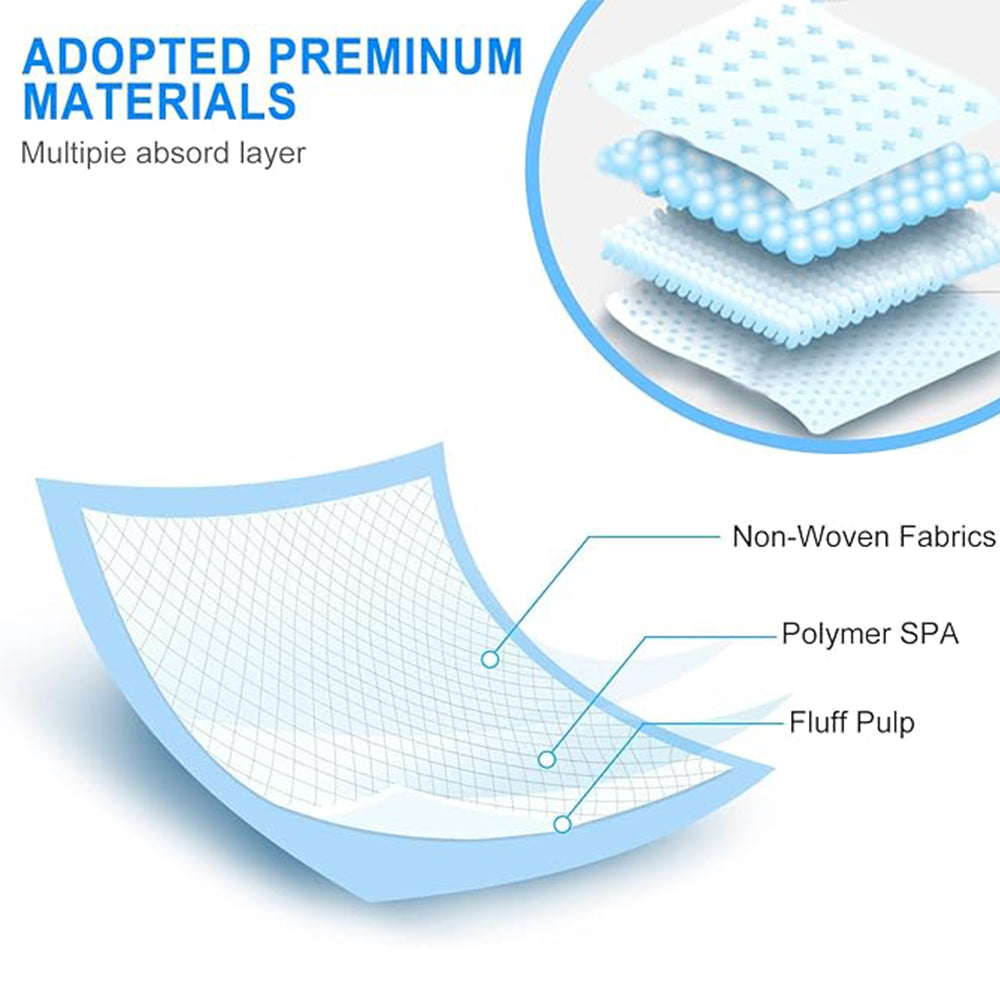 Baby Changing Mats, Extra Large Super Absorbent Leakproof Disposable Pads for Baby and Pets