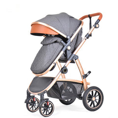 Baby Stroller Infant Bassinet Stroller Grey