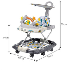 4-in-1 Foldable Baby Walke