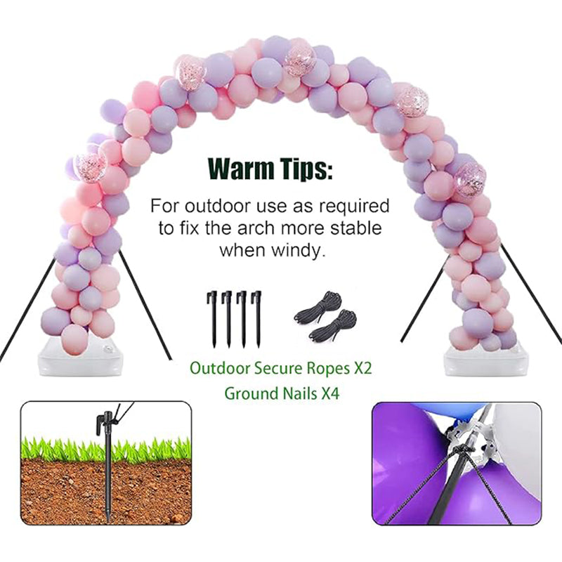 طقم قوس البالون مع القاعدة