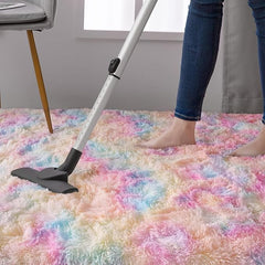 Rainbow Area Rugs Super Soft Fluffy Carpet