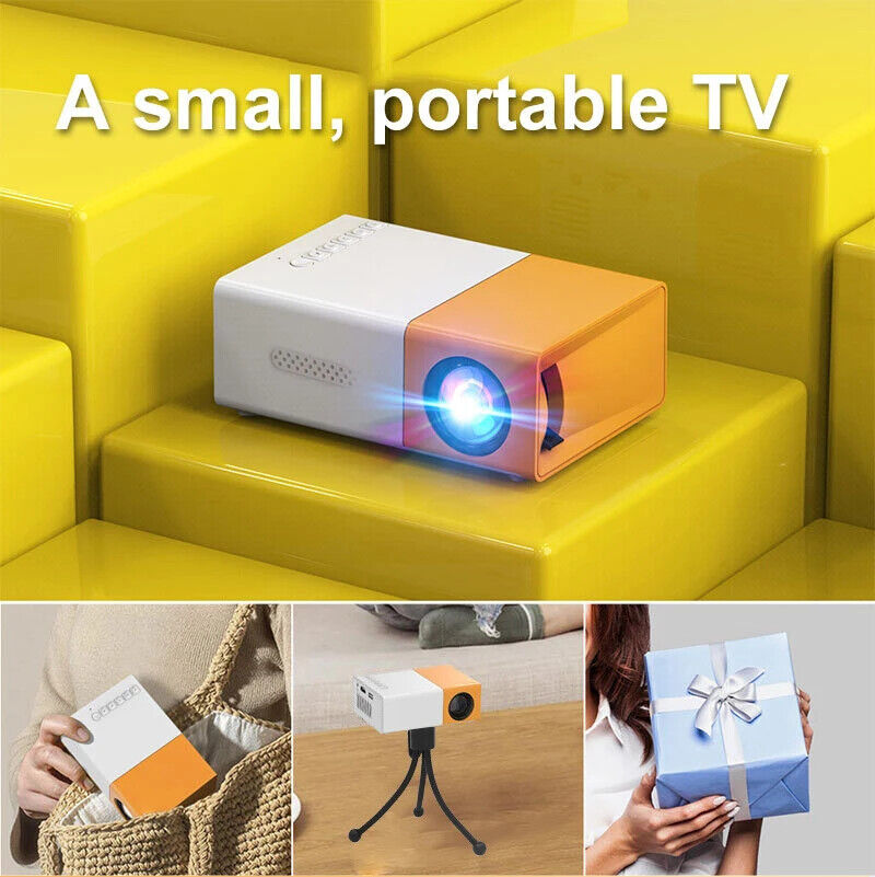 Mini Portable Projector 1080P