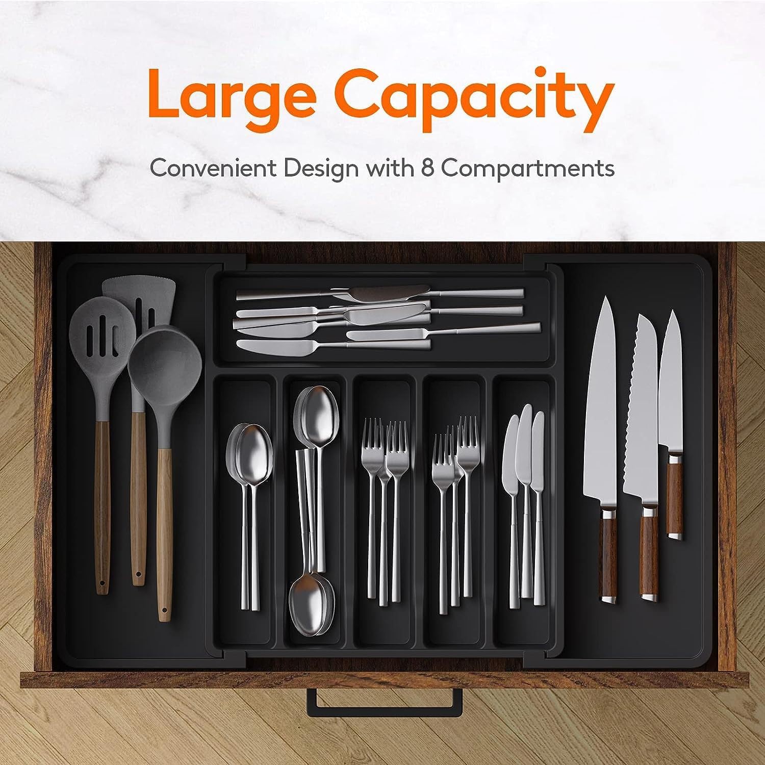 Silverware Drawer Organizer