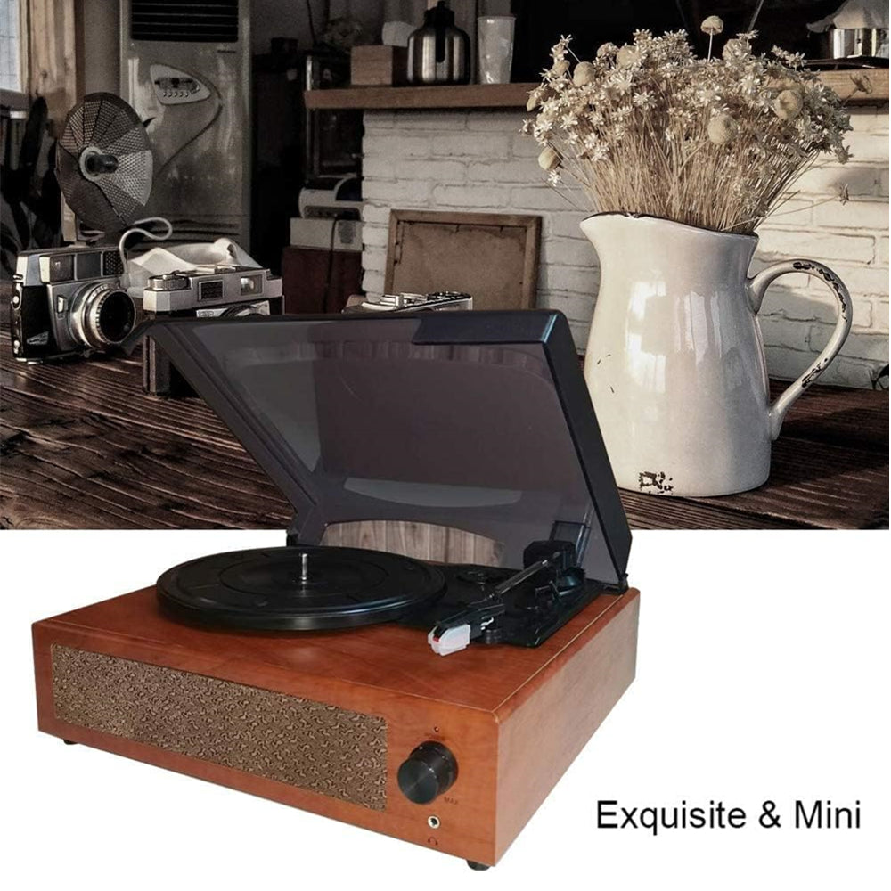 Portable Gramophone Vinyl Record Player