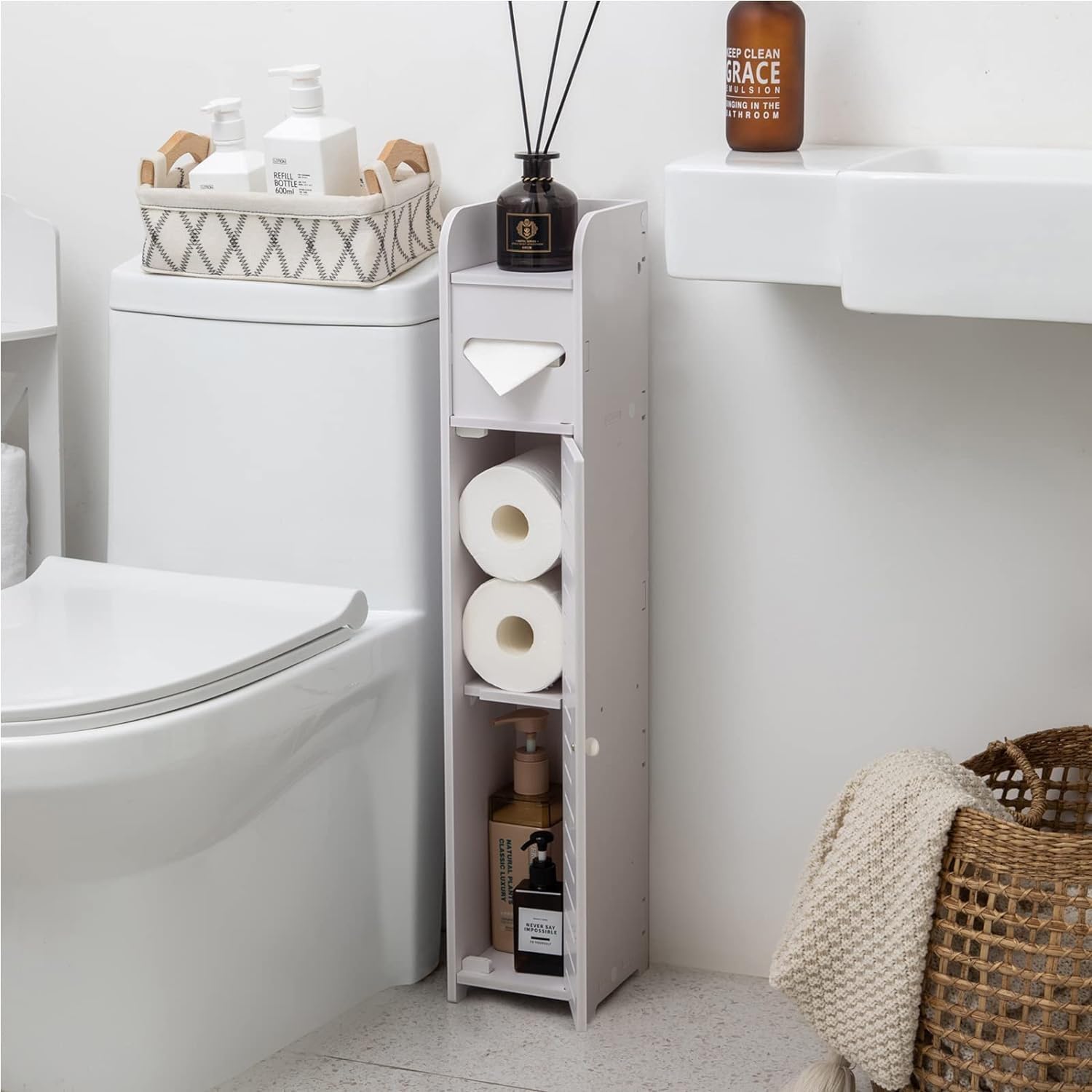 Bathroom Storage Cabinet Storage Rack