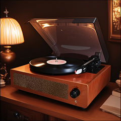 Portable Gramophone Vinyl Record Player